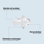 Snarkfri Pro – Sov tystare, andas lättare, vakna piggare.