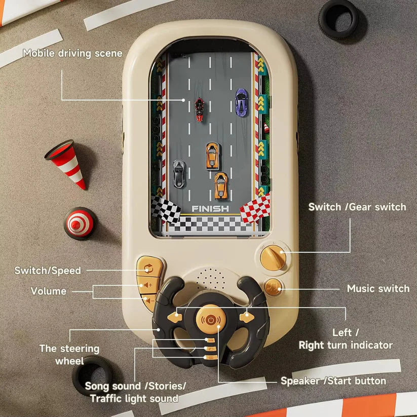 TrackMaster™ Byggbar racerbana för barn – med ljus och ljud