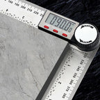 Digital Vinkelmätare & Linjal med LCD-display 360°