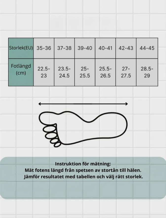 AntiSlipp Tofflor