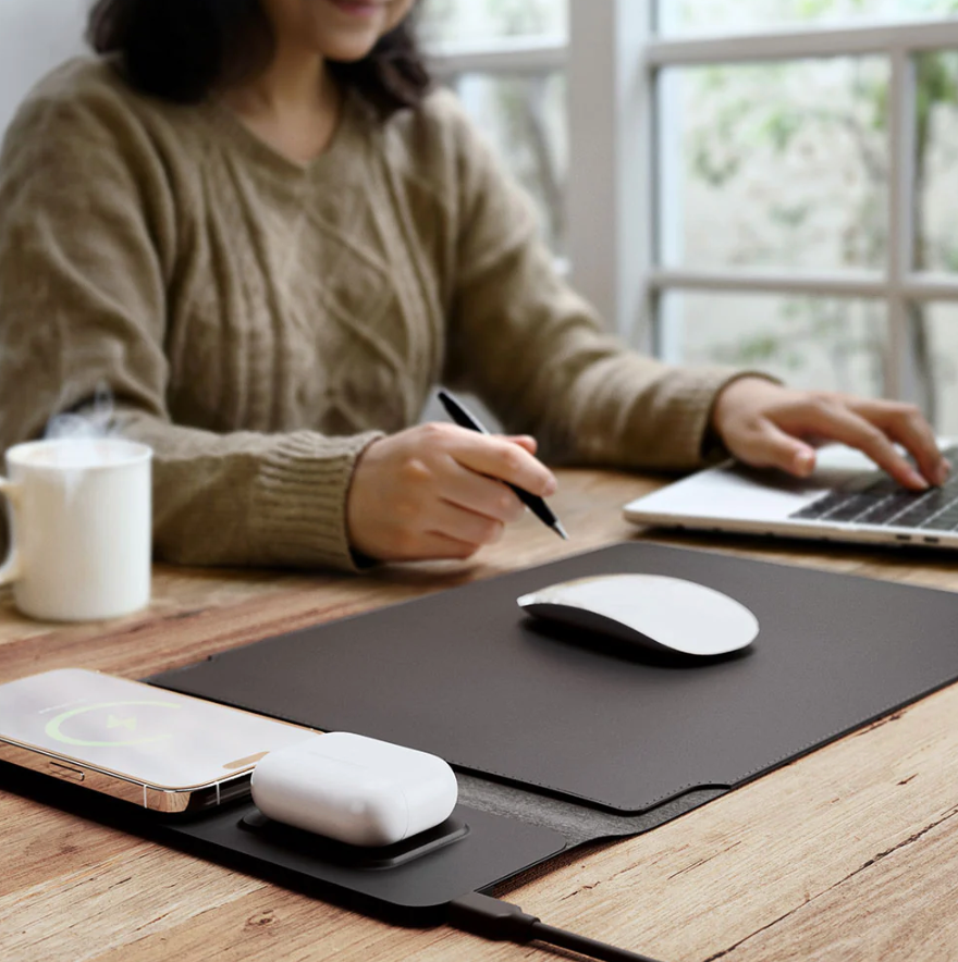 NEXA 4-in-1 Laptop Sleeve with Wireless Charging