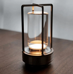Lumière d'Orée – Trådlös designlampa i kristall och metall