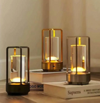 Lumière d'Orée – Trådlös designlampa i kristall och metall