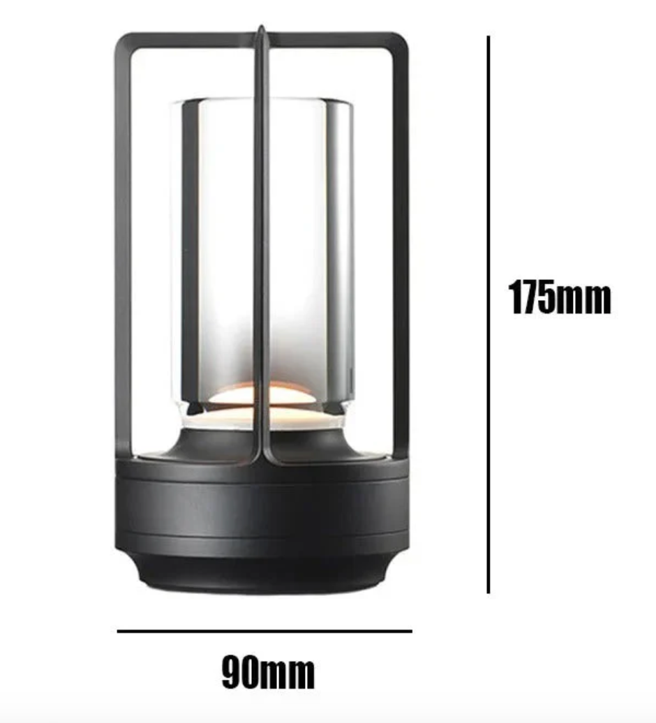 Lumière d'Orée – Wireless designer lamp in crystal and metal
