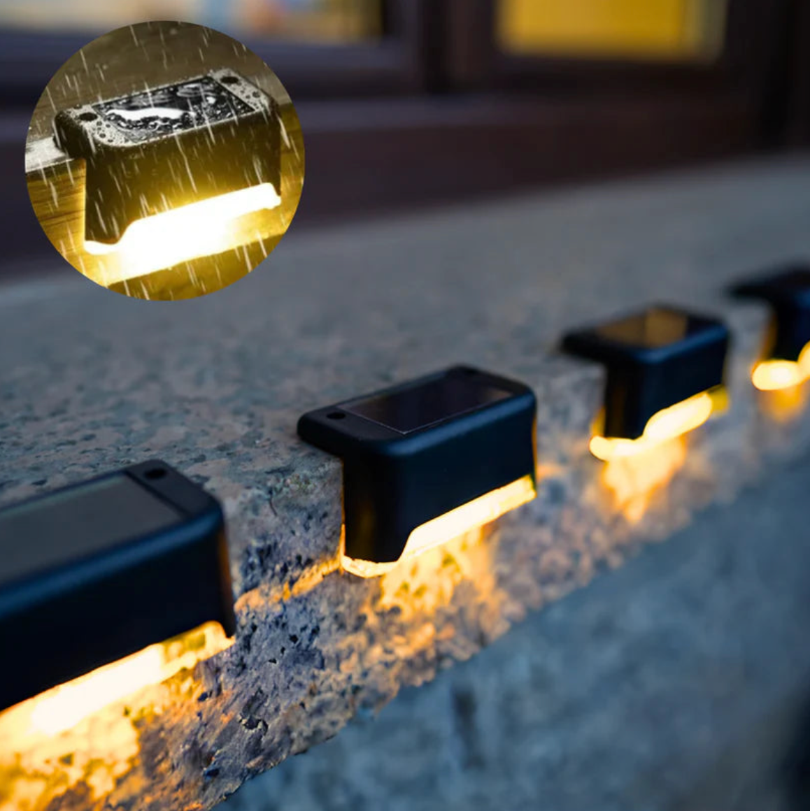 Soldriven LED-lampa