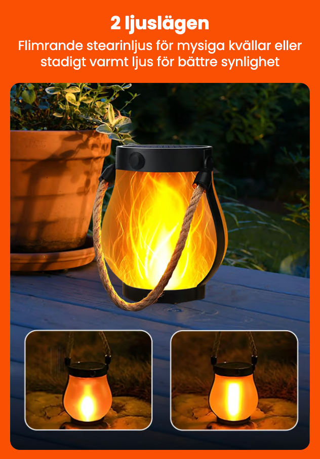 Glödflamma – the lantern with the eternal flame