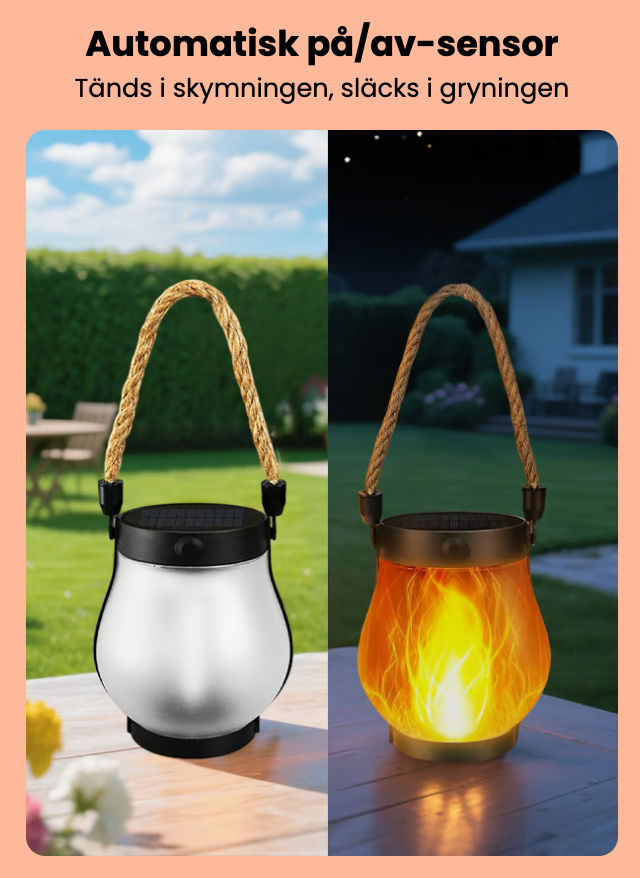Glödflamma – the lantern with the eternal flame