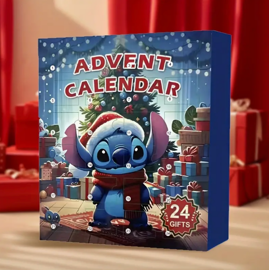 Adventskalendrar 2025 för hela familjen – Stitch, Fotboll, Pussel & Kristaller