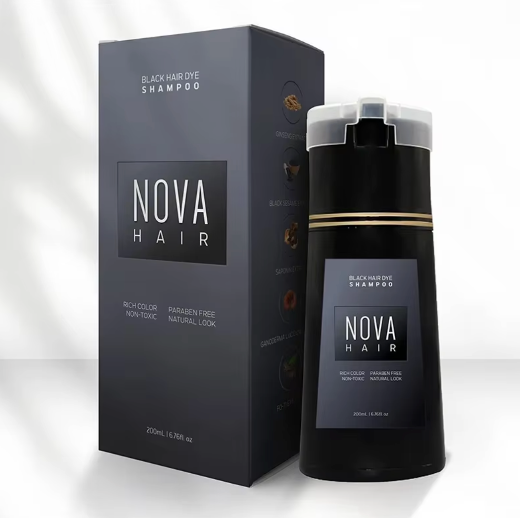 Nova color shampoo - Free from ammonia, hydrogen peroxide and PPD.