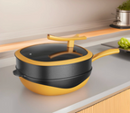 Titanisk Premium Keramisk Multipanna 32 cm med Ångfunktion