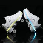 Sneakers med hjul – GlideStep 2-i-1 rullskor