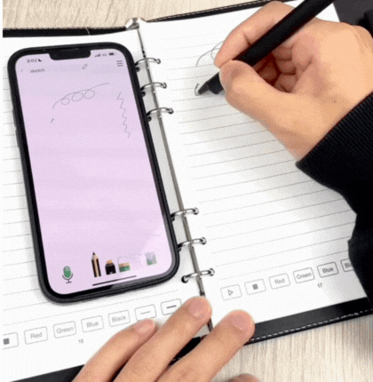 Notera – Smart Digital Anteckningsbok med Penna och App