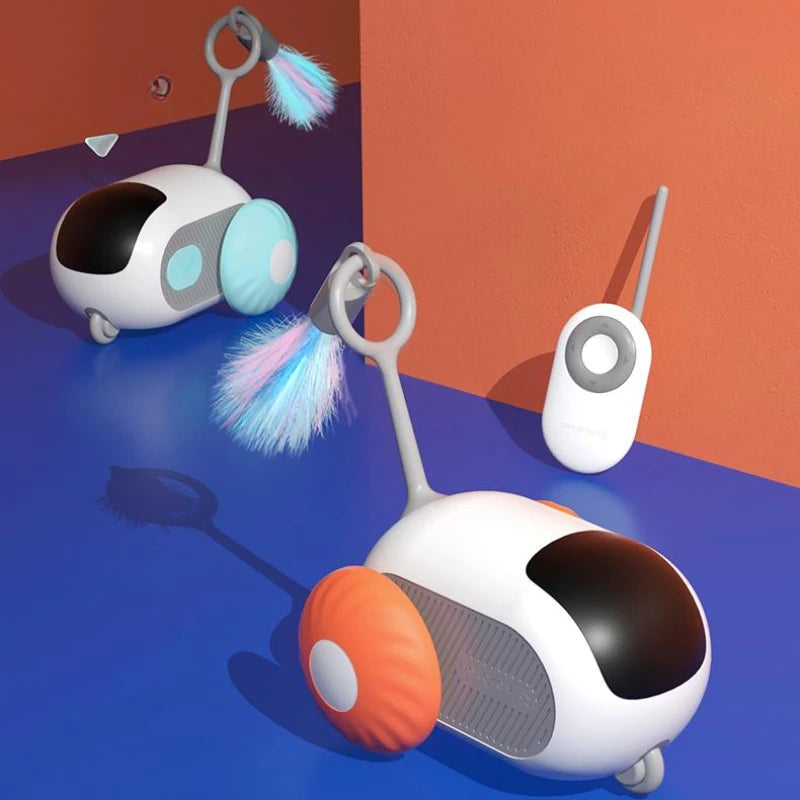 Interactive toy car self-driving and with remote control