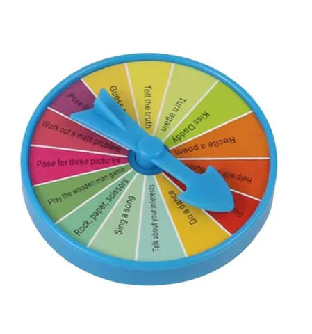 Magnetic Family Game – Magnetic Balls + Challenge Wheel
