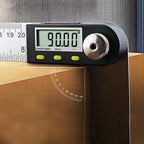 Digital Vinkelmätare & Linjal med LCD-display 360°