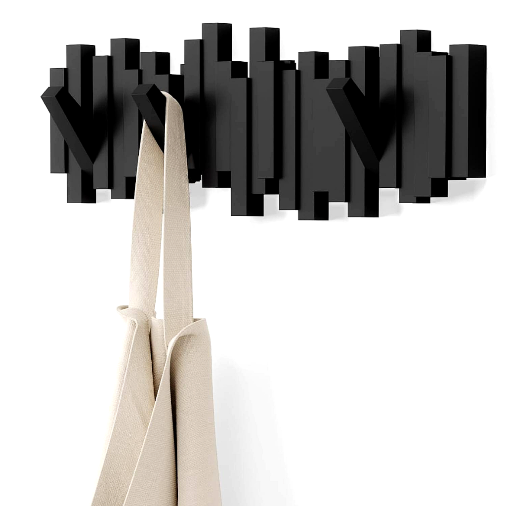 Fold-Down Hook – Foldable Wooden Wall Hook