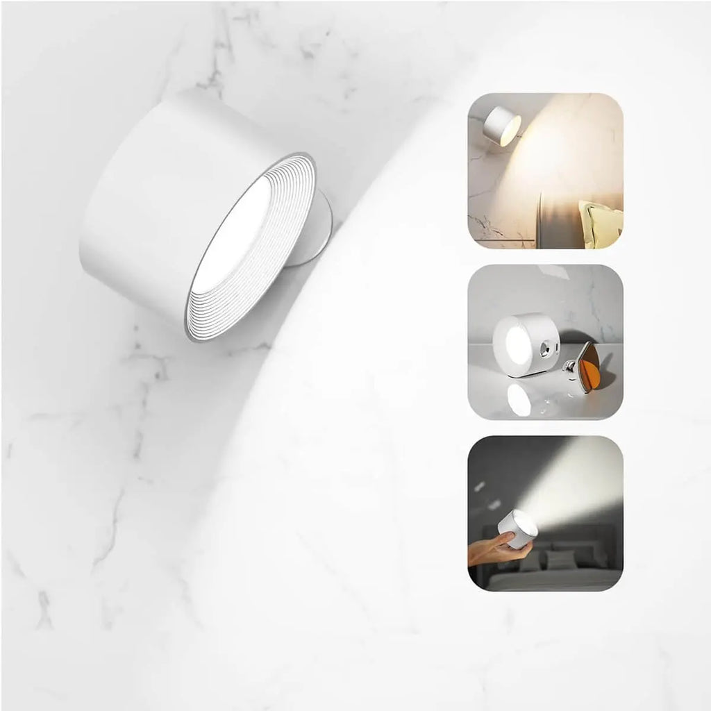 Nordic Light – cordless, rechargeable, and remote-controlled wall lamp in Scandinavian design