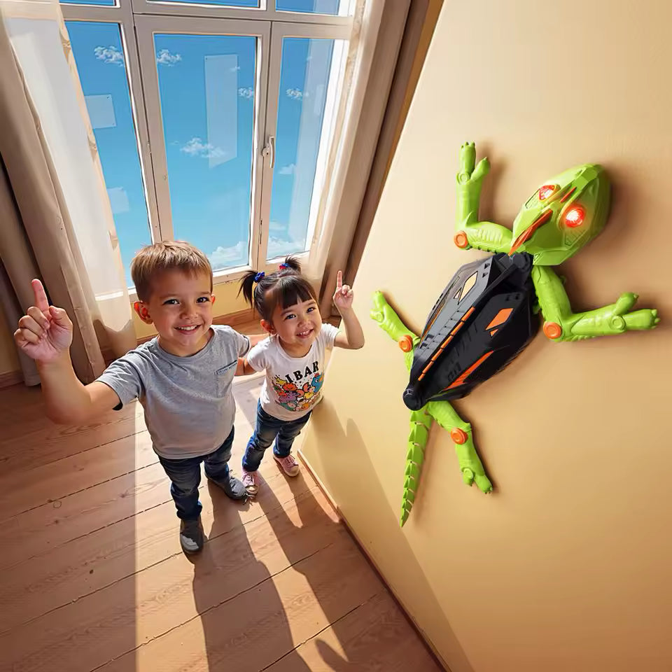 Gecko, Skalbagge & Spindel– fjärrstyrda klättrande leksaker för alla åldrar