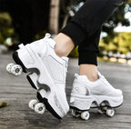 Sneakers med hjul – GlideStep 2-i-1 rullskor