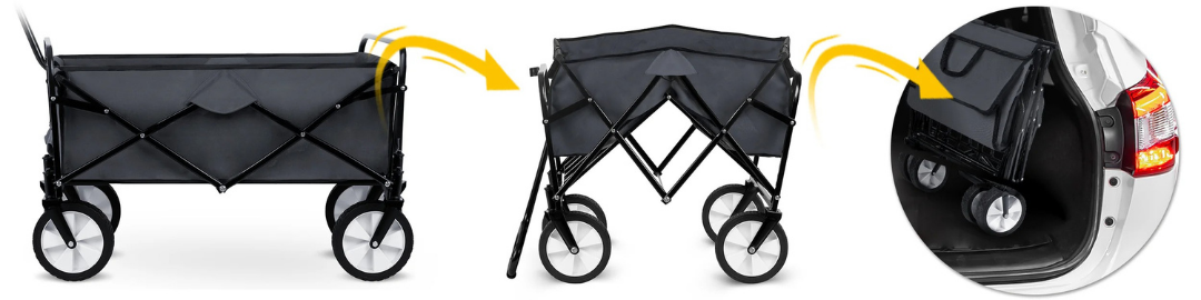 GoCarry Foldable Cart – For beach, garden & shopping