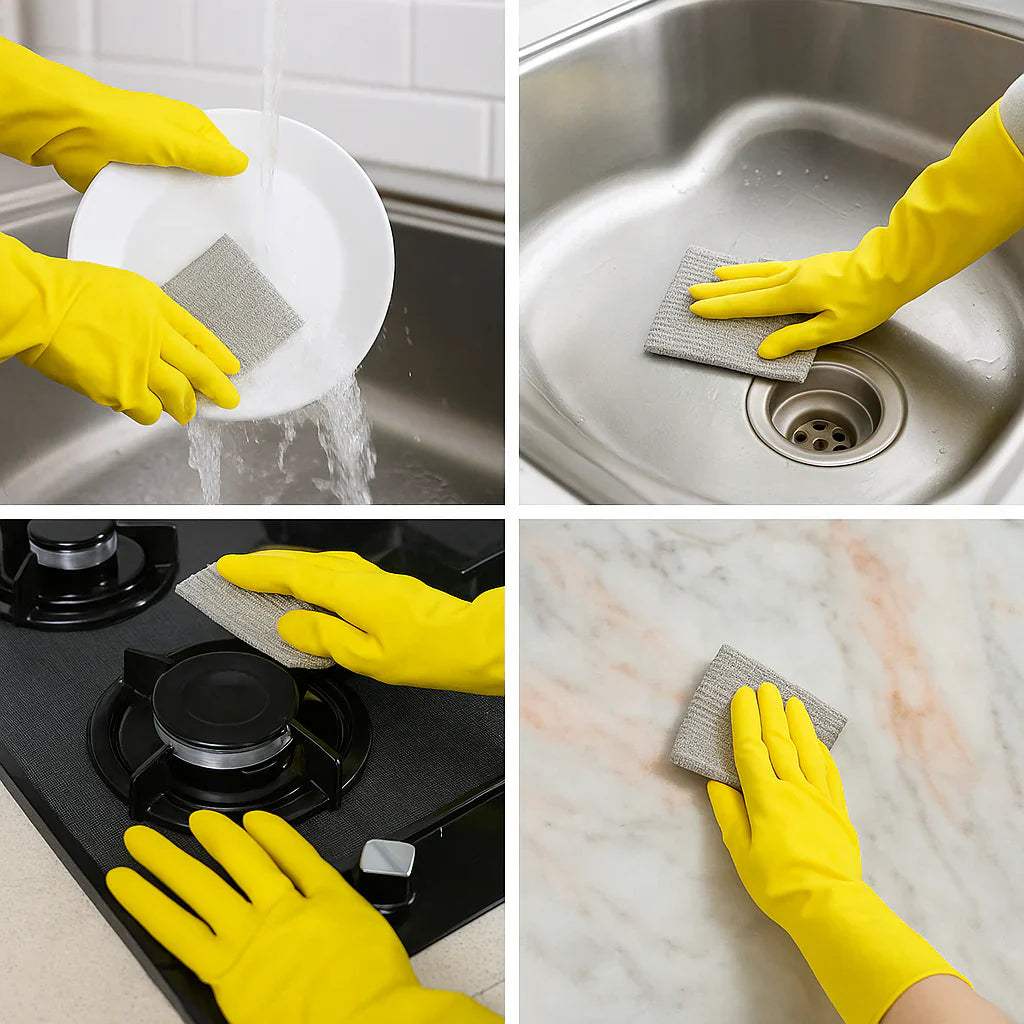 Purewipe - Microfiber cloth for effective and hygienic cleaning without chemicals
