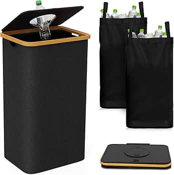 Recycling Bin 100L with Washable Inner Bags