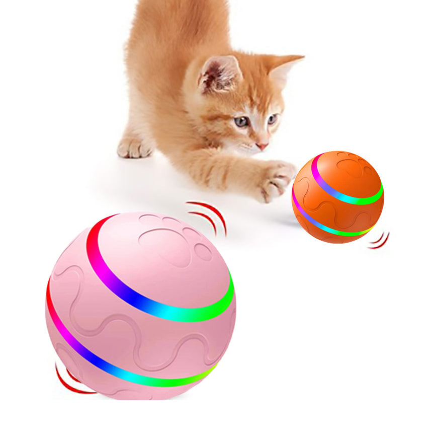 Smart Rotating Ball with USB Charging and Automatic Rotation