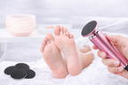 SmoothHeel™ Elektrisk fotfil och nagelfil 2-i-1