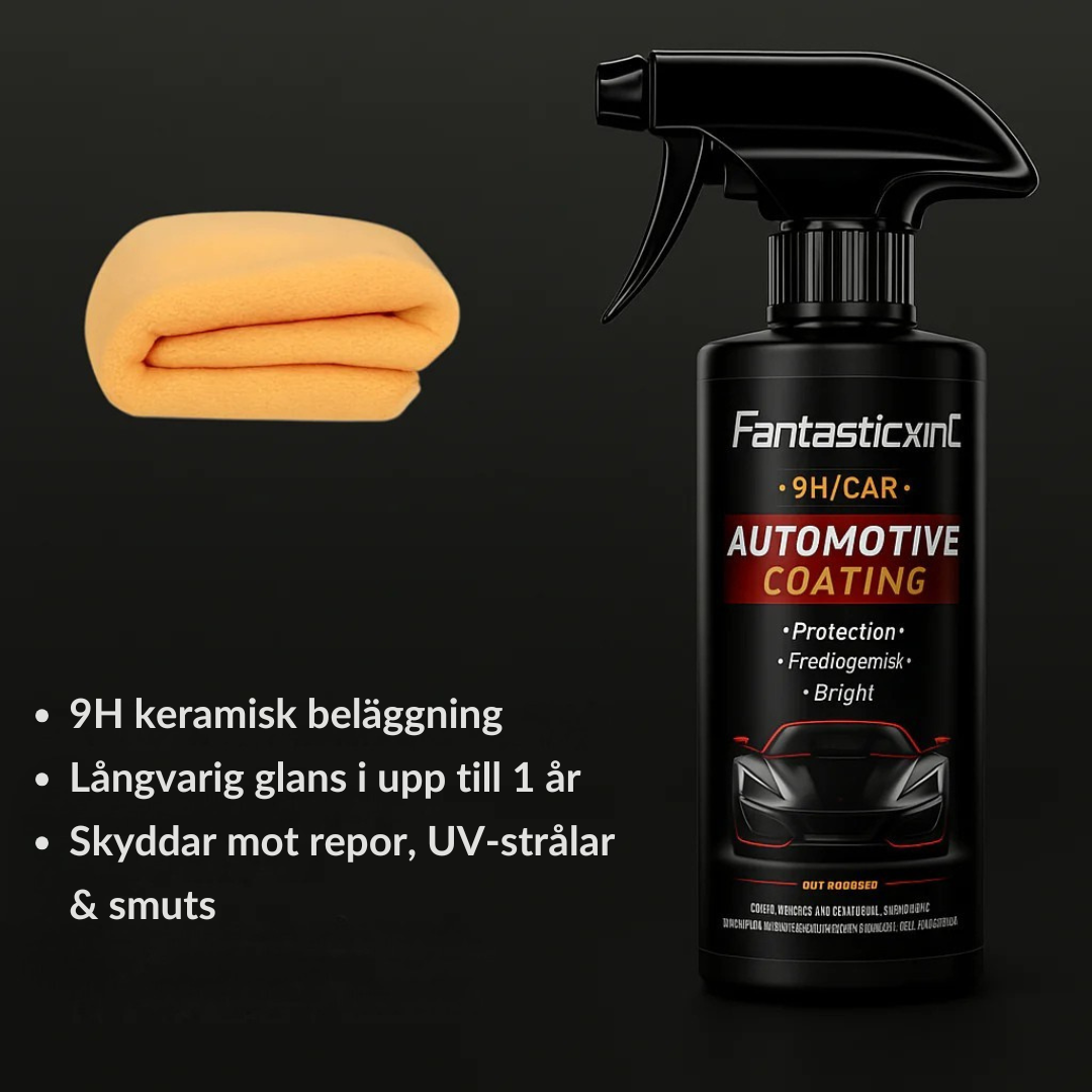 Nano Hydrofobisk Beläggning Spray med 9H