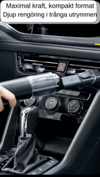 AutoRen Compact – Kompakt bildammsugare + blåsare