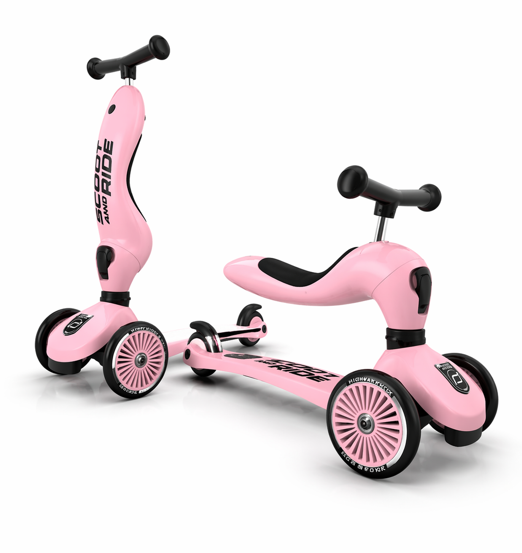 ScootRide 2-i-1 sparkcykel