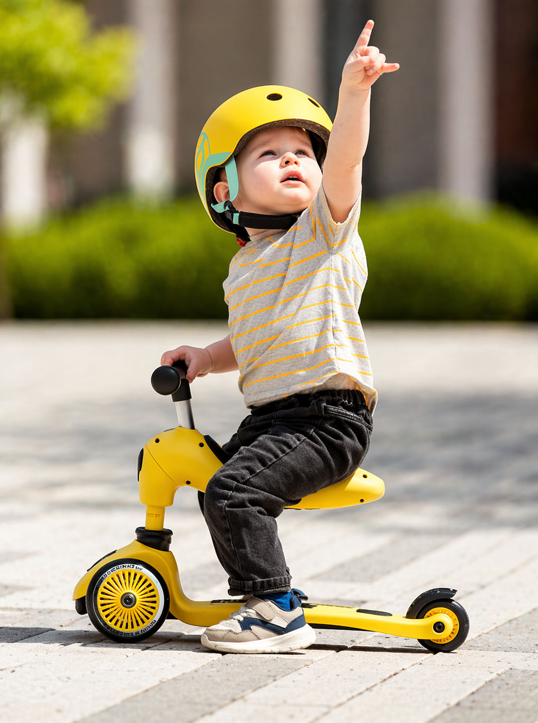 ScootRide 2-i-1 sparkcykel
