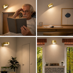 GlowFlex – Trådlös magnetisk lampa för flexibel belysning