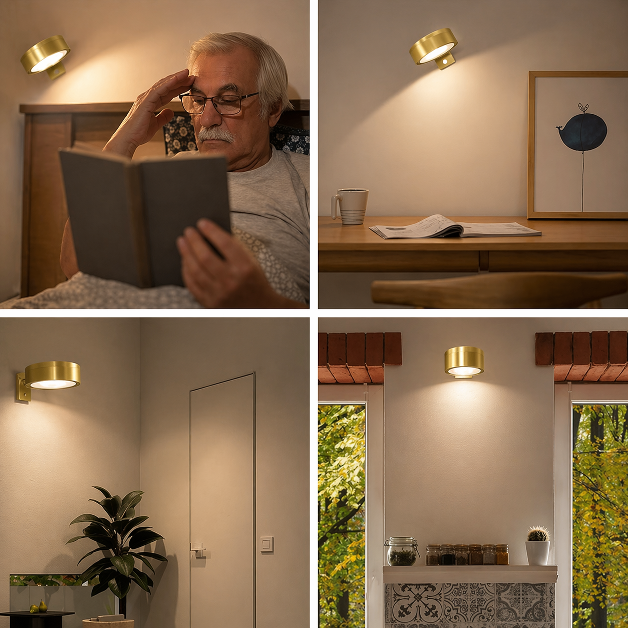 GlowFlex – Trådlös magnetisk lampa för flexibel belysning
