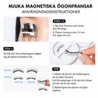 Magnetiska Lösögonfransar — enkla att använda varje dag