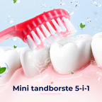 Mini tandborste 5-i-1