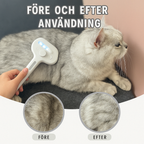 Multifunktionell ångborste – för katter och hundar