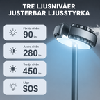 Teleskopisk campinglampa — ljus där du behöver det