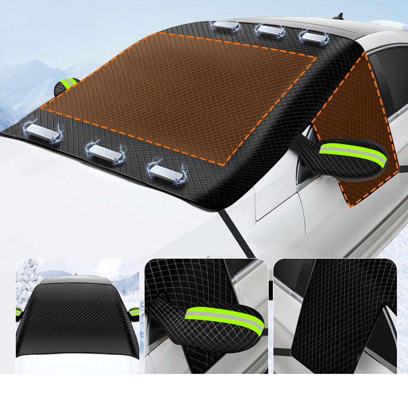 Premium Magnetic Snow and Ice Protector for Cars