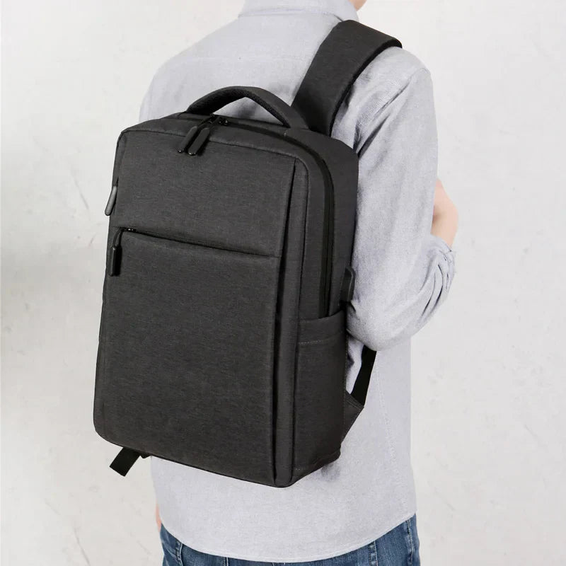 Laptop backpack with smart organization and USB port