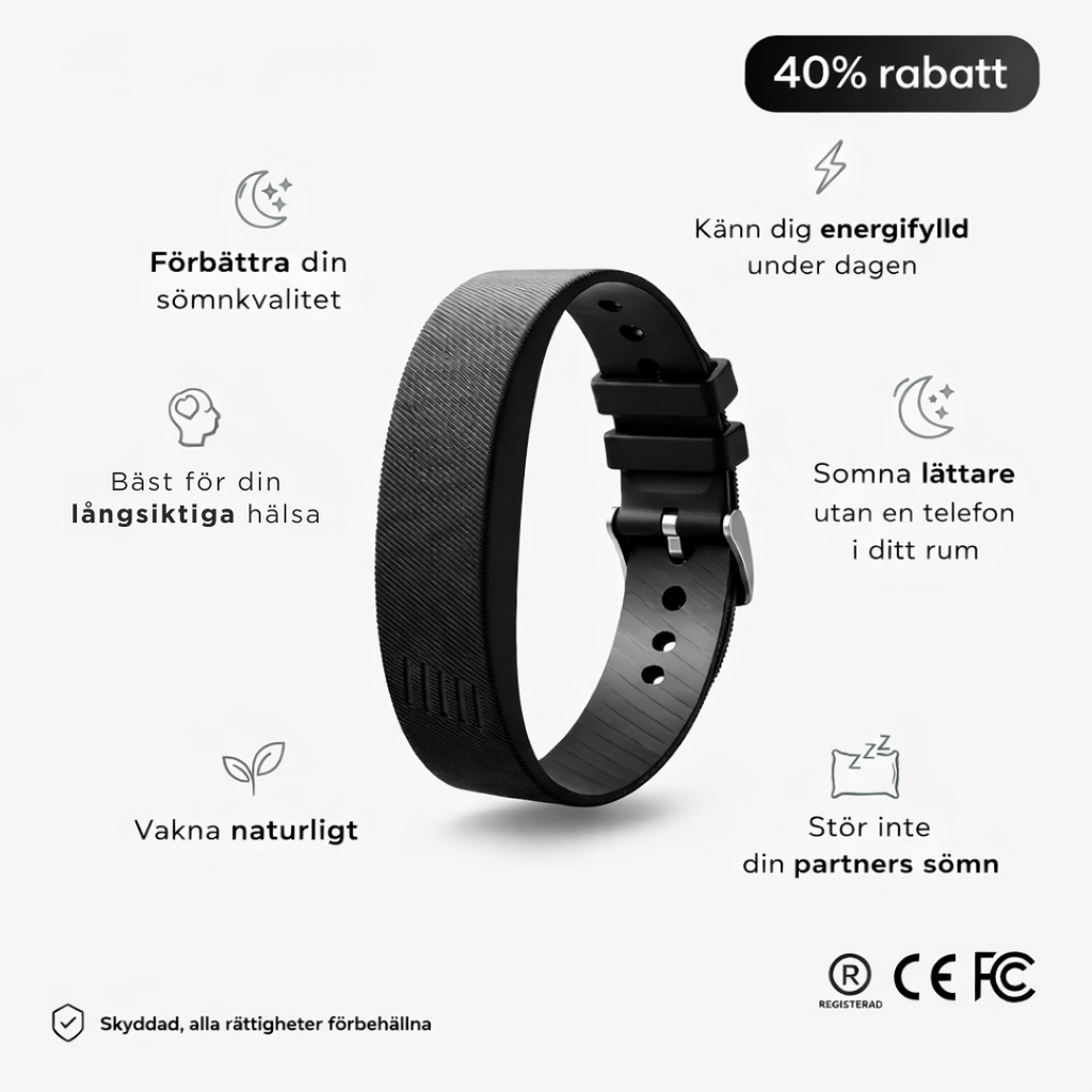 Vibrerande Väckararmband