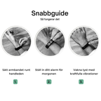 Vibrerande Väckararmband
