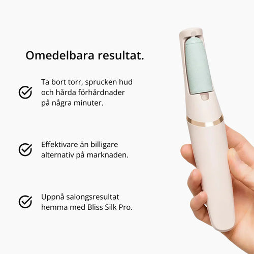 Bliss Silk Pro 2 – Mjuka fötter utan dyra salongsbesök