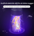 Anti-mygglampa med elchock sladdlös