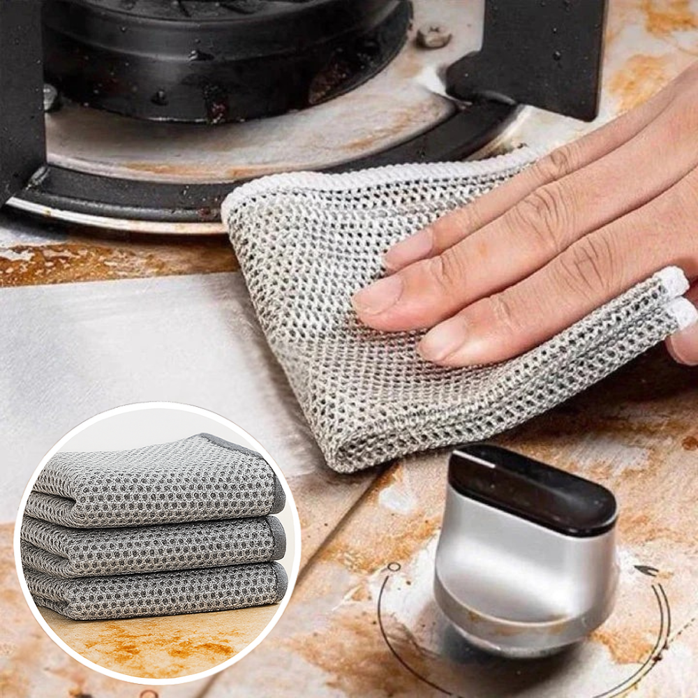 Purewipe - Microfiber cloth for effective and hygienic cleaning without chemicals