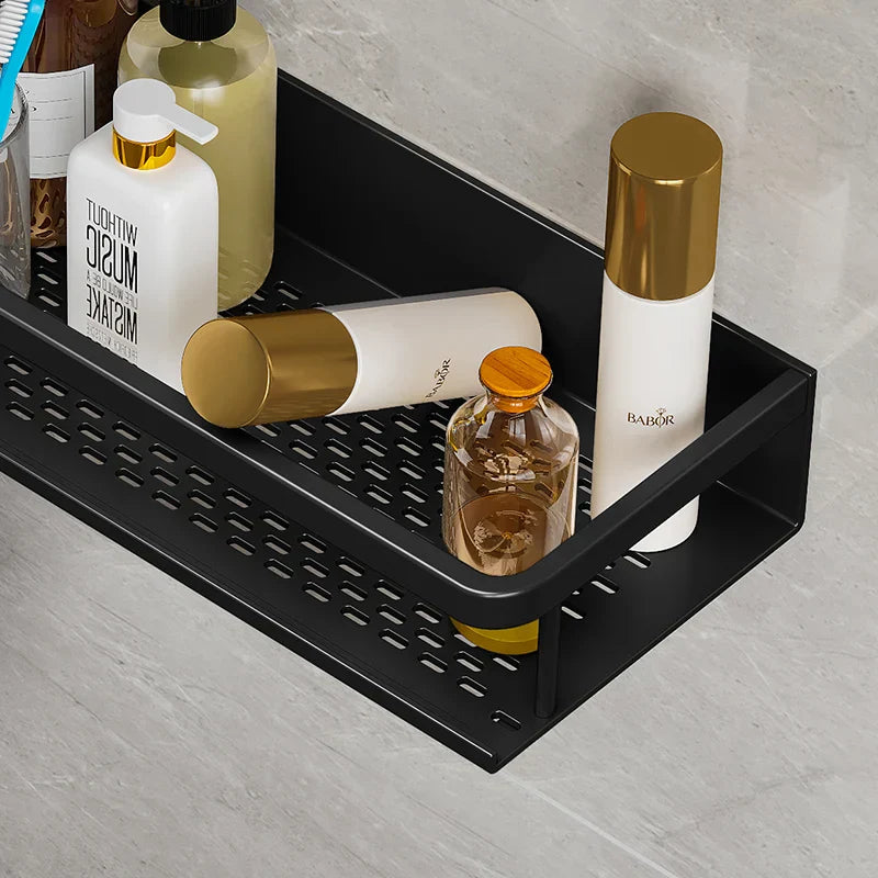 Self-adhesive Wall Shelf Without Drilling – Sturdy Storage for Bathroom & Kitchen