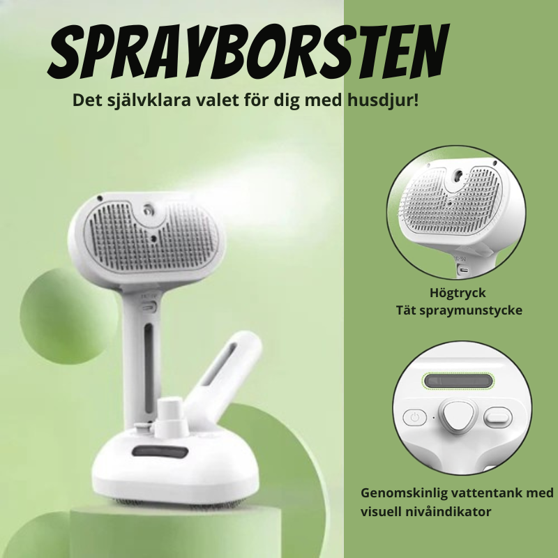 Multifunctional Steam Brush – for cats and dogs