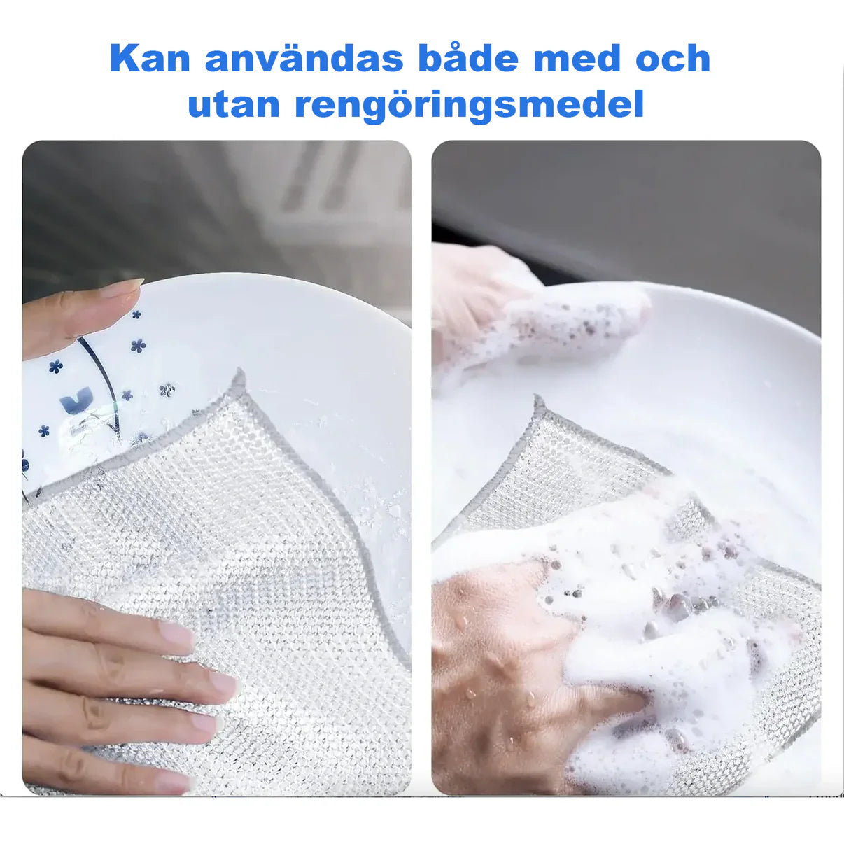 Purewipe - Microfiber cloth for effective and hygienic cleaning without chemicals