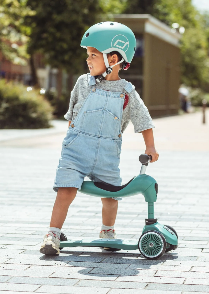 ScootRide 2-i-1 sparkcykel
