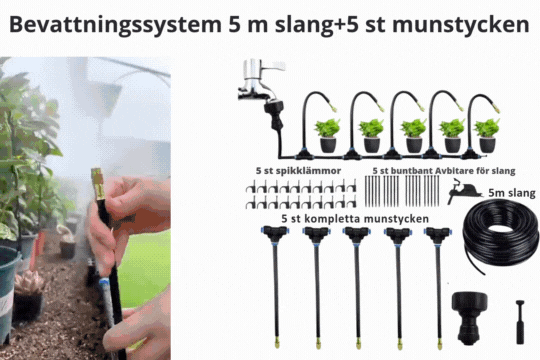 Bevattningssystem & Timer